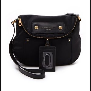 NWT Marc Jacobs Preppy Natasha Crossbody In black
